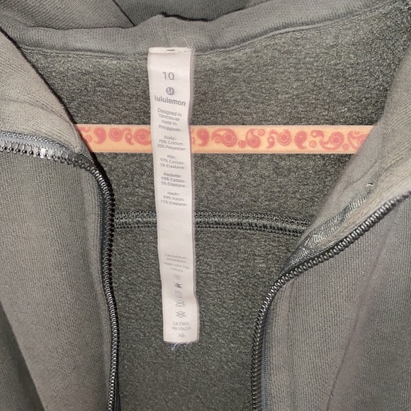 Lululemon scuba full zip hoodie - Picture 6 of 6